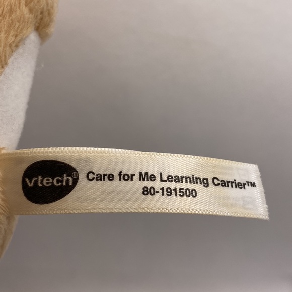 Vtech Plush Dog Care For Me Learning Carrier Replacement Part Brown Pink Bow - Picture 7 of 9